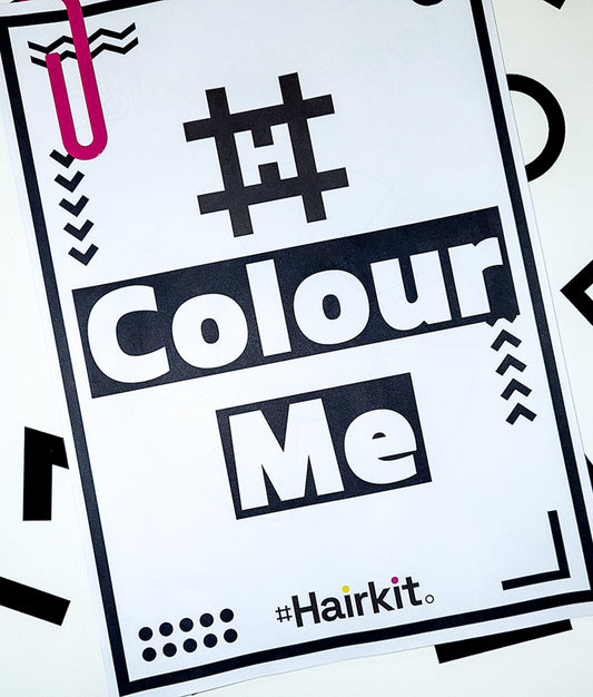 Hashtaghairkit Colouring Book