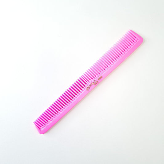 Hashtaghairkit hairdressing pink cutting comb