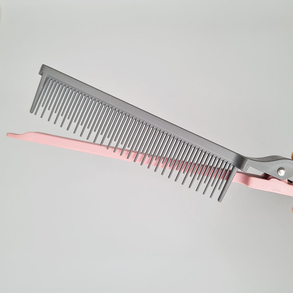 Hashtaghairkit pink and grey clipcomb